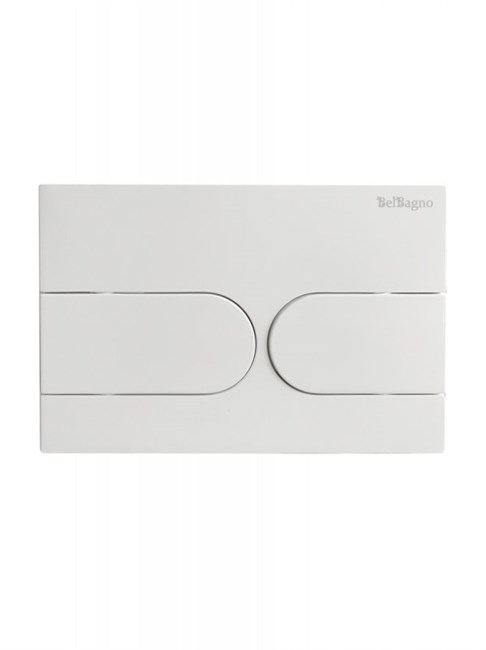 BELBAGNO Кнопка смыва BB-11-BL, белый глянец BB-11-BL - фото 328273