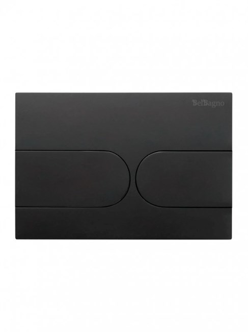 BELBAGNO Кнопка смыва BB-11-NERO.M, черный матовый BB-11-NERO.M - фото 328278