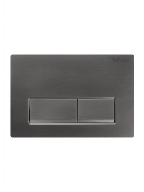 BELBAGNO Кнопка смыва BB-15R-GM, оружейная сталь BB-15R-GM - фото 328282
