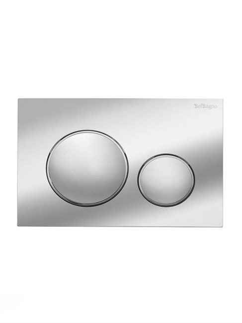 BELBAGNO Кнопка смыва BB-17C-CRM, хром BB-17C-CRM - фото 328287