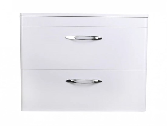 STYLE LINE El Fante Kara El Fante Тумба подвесная "Каре 80" (2 ящ.) Люкс белая, PLUS СС-00002270