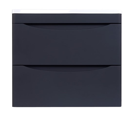 STYLE LINE El Fante Bergamo El Fante Тумба подвесная "Бергамо мини 60" (2 ящ.) Люкс антискрейтч черный, PLUS СС-00002318