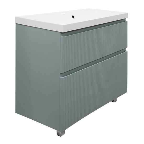 AZARIO Комплект Тумба Viola 80/2Н 800х450х850 напольная, с раковиной Астория 80, фисташковый (CS00097139) CS00097139