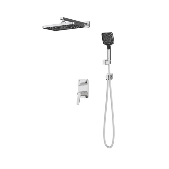IDDIS Встраиваемая система с тропическим и ручным душем, глянцевый хром, Parker, , PARSB02i67 PARSB02i67