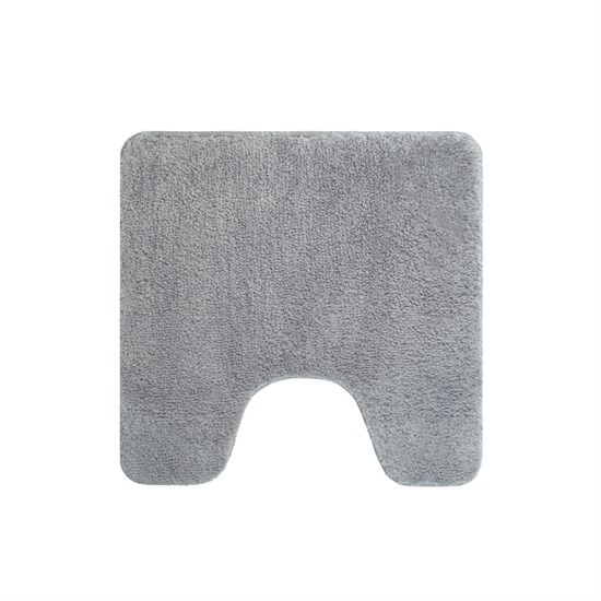 IDDIS Коврик для ванной комнаты с вырезом, 50х50, микрофибра, серый, , BTLT02Mi12 BTLT02Mi12