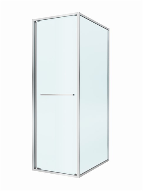 CEZARES Lux Душевой уголок прямоугольный двери раздвижные размер 70x90 см, цвет профиль - хром / стекло - прозрачное LUX-AH-FS-1-70/90-C-CR