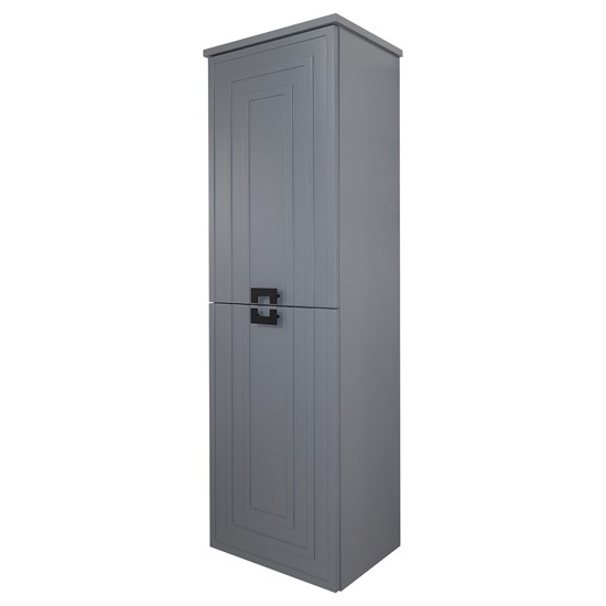 AZARIO Пенал подвесной ARMARIO 400х330х135 левосторонний, серый матовый (CS00096919) CS00096919