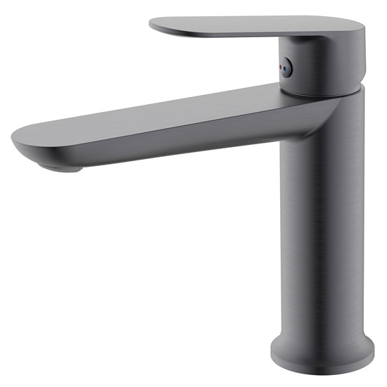 AZARIO Cмеситель для раковины Alanti керамический картридж, графит (AZ-K1032GR) AZ-K1032GR