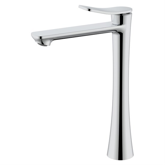 AZARIO Cмеситель для раковины-чаши Escaro высокий, керамический картридж, хром (AZ-K9074) AZ-K9074