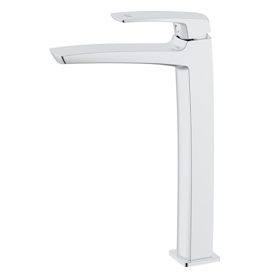 AZARIO Смеситель для раковины-чаши Conda высокий, керамический картридж, хром (AZ-K9011) AZ-K9011