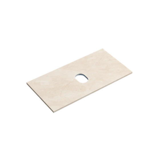 SANCOS Столешница для ванной комнаты 900х460, цвет black sky, арт. TT90A1X TT90A1X