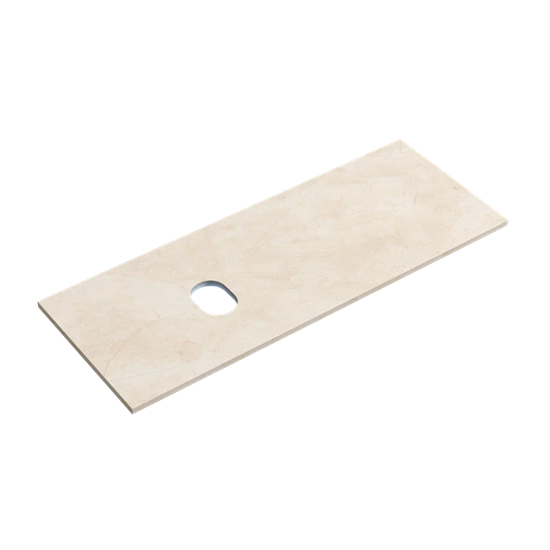 SANCOS Столешница для ванной комнаты 1200х460, цвет kreman, арт. TT120A2L, левая TT120A2L