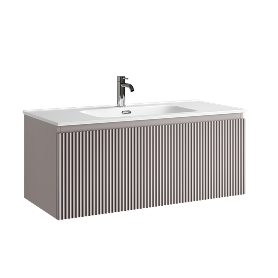 SANCOS Тумба подвесная Snob R 1.0 995х445х406, c одним ящиком оснащенным доводчиками, Doha Soft , арт.SNR1.0100SM SNR1.0100SM