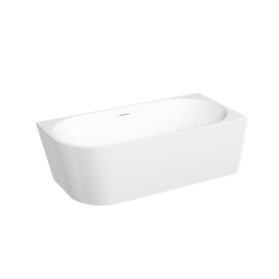 SANCOS Акриловая ванна Edge 1700x800x580, угловая, правая, с каркасом, со сливом-переливом, донным клапаном"сlick-сlack", белый, арт. FB23R FB23R