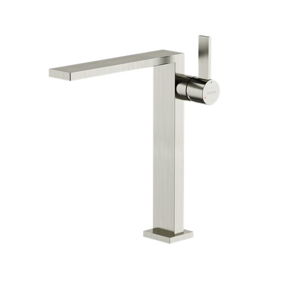 SANCOS Смеситель для раковины высокий Linn, брашированный никель, PVD покрытие, арт. SC9020BN SC9020BN