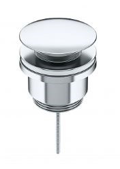 CERAMICA NOVA Донный клапан универсальный 70003CH с системой клик - клак латунь хром 70003CH