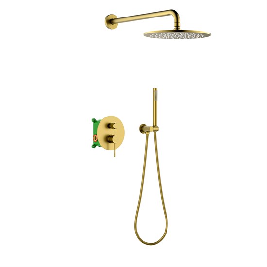 TIMO Душевая система встроенная Saona золото шлифованное (SX-2369/20SM) SX-2369/20SM