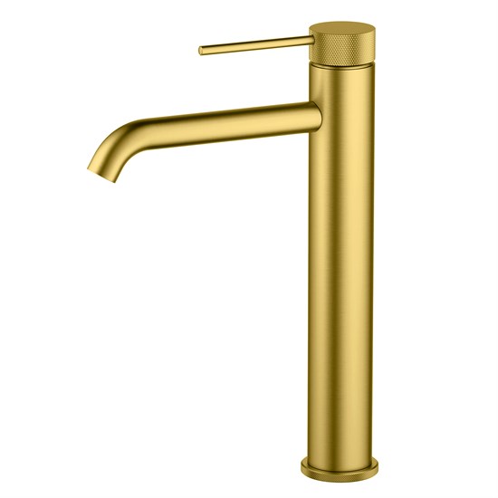 TIMO Смеситель для раковины-чаши Saona золото шлифованное (2411/20F) 2411/20F