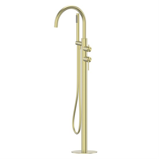 ABBER Смеситель Wasser Kreis 316 AF8115BG напольный для ванны, золото брашированное AF8115BG