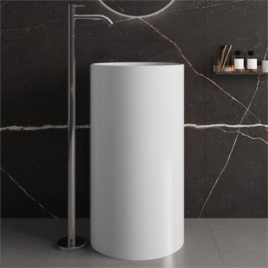 ABBER Раковина отдельностоящая  Bequem AC2133 белая AC2133