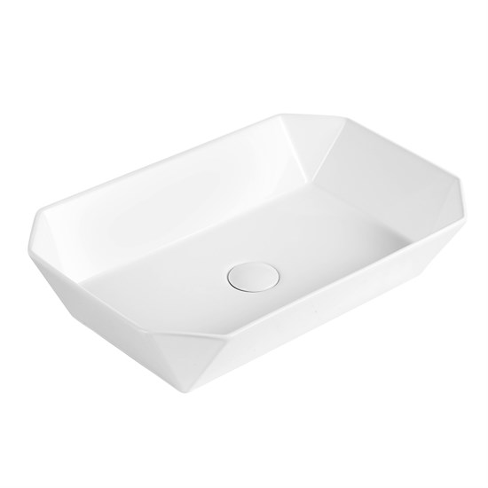 ABBER Раковина накладная  Rechteck AC2218 белая AC2218