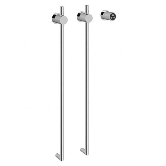 ABBER Полотенцесушитель электрический  Charme AH4002 хром AH4002