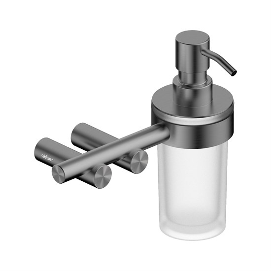 ABBER Диспенсер с держателем Osten 316 AA1859BGG оружейная сталь брашированная AA1859BGG