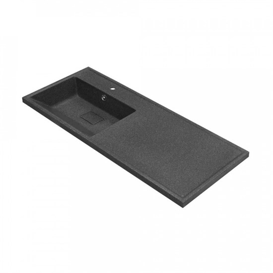 AQUATON Раковина Лайн 1200 левая, графит 1A72863KLF21L 1A72863KLF21L