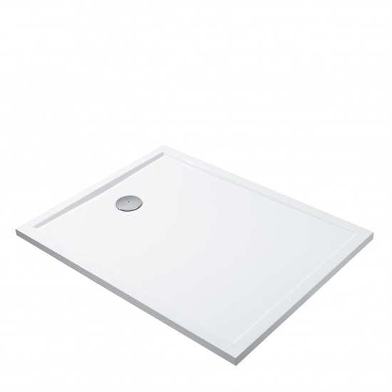 AQUATON Душевой поддон из литьевого мрамора Калифорния М 120х90 прямоугольный белый 1A737736CA010 1A737736CA010