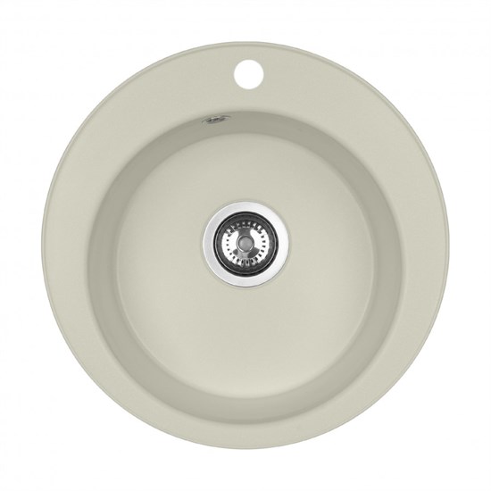 AQUATON Мойка для кухни Шелли круглая жемчуг 1A734732SS240 1A734732SS240