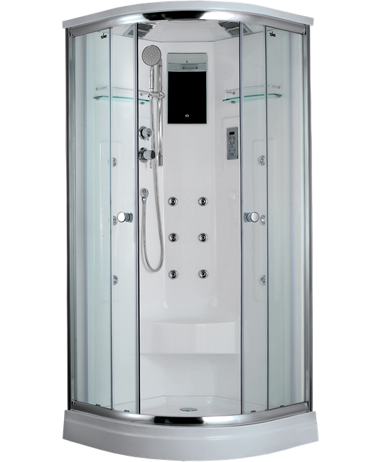 TIMO Lux T-7701 душевая кабина 100*100*225, турецкая баня хамам T-7701-T-STUN