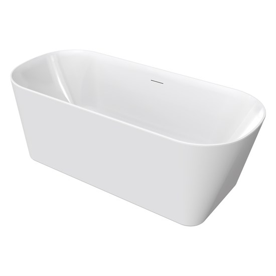 AZARIO Ванна акриловая Crisp 1500x750x600 отдельностоящая, в комплекте с сифоном и металлической рамой (AZ-8692-1.5) AZ-8692-1.5