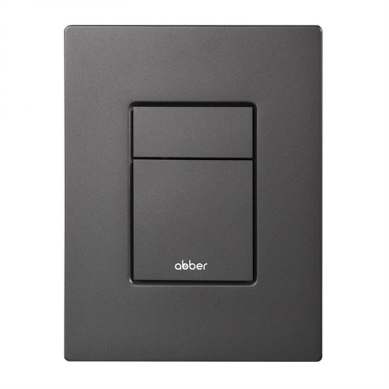 ABBER Кнопка смыва AC0123NG пневматическая, никель AC0123NG