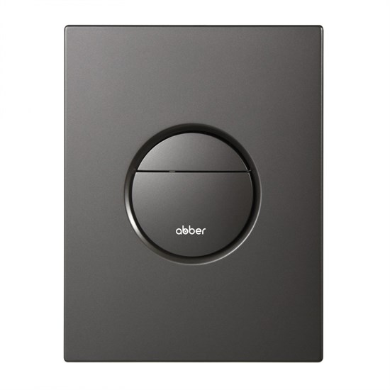 ABBER Кнопка смыва AC0126NG пневматическая, никель AC0126NG