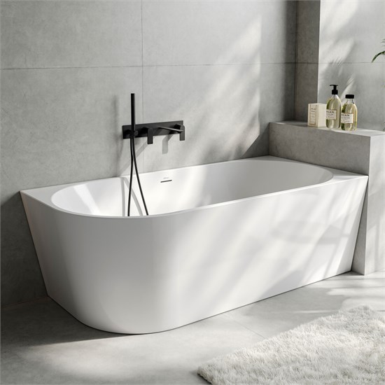 ABBER Акриловая ванна AB9502-1.8 R белая AB9502-1.8 R