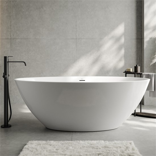 ABBER Акриловая ванна AB9249-1.6 белая AB9249-1.6