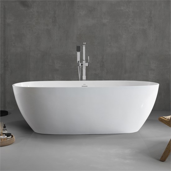 ABBER Акриловая ванна AB9263-1.6 белая AB9263-1.6