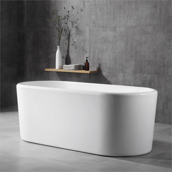 ABBER Акриловая ванна AB9272-1.6 белая AB9272-1.6