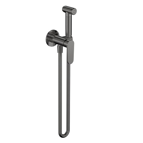 AQUAme AQM6917GM Novara Готовый комплект гиг. душа (скрытый монтаж, латунная лейка), цвет металл AQM6917GM