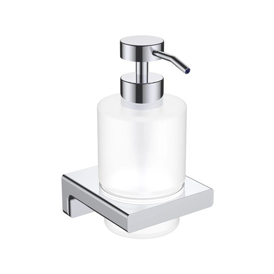 AQUAme AQM7312CR  Tivoli  Диспенсер для жидкого мыла, латунь/матовое стекло, хром AQM7312CR