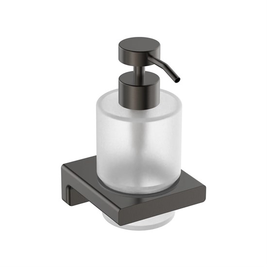 AQUAme AQM7312GM   Tivoli  Диспенсер для жидкого мыла, латунь/матовое стекло, металл AQM7312GM