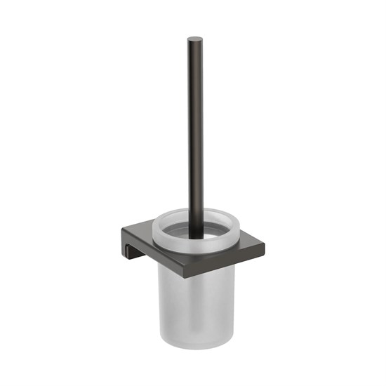 AQUAme AQM7313GM Tivoli  Туалетный ершик настенный, матовое стекло, металл AQM7313GM