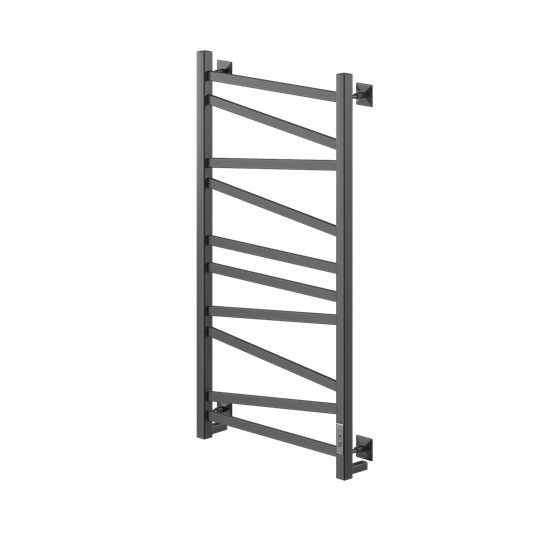 VECONI Полотенцесушитель электрический Barro-C, 50/100, черный B10050B-C