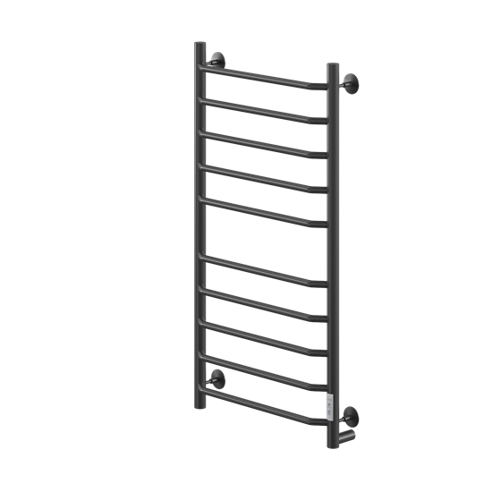 VECONI Полотенцесушитель электрический Cantu-A, 50/100, черный C10050B-A