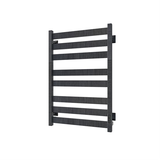 VECONI Полотенцесушитель электрический Piatto, 50/80, графит брашинг P8050GR