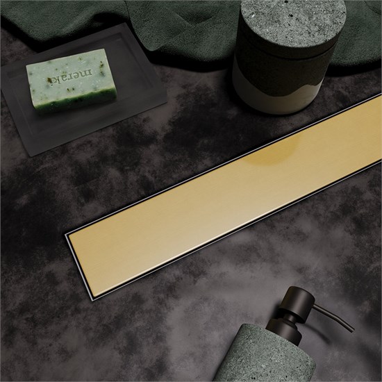 VECONI Душевой лоток Stesso Gold 600 VS600G