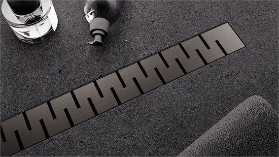 VECONI Душевой лоток Stesso Line Graphite 700 VSL700GR