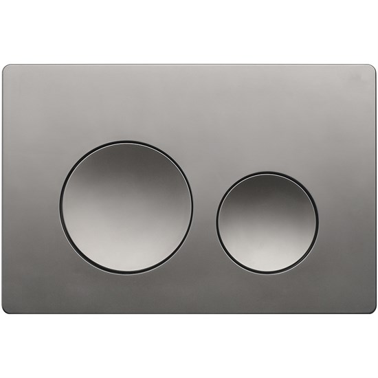 VECONI Кнопка смыва FLUSH V2, FLV2-GM, 240х162х10, пластик, оружейная сталь FLV2-GM