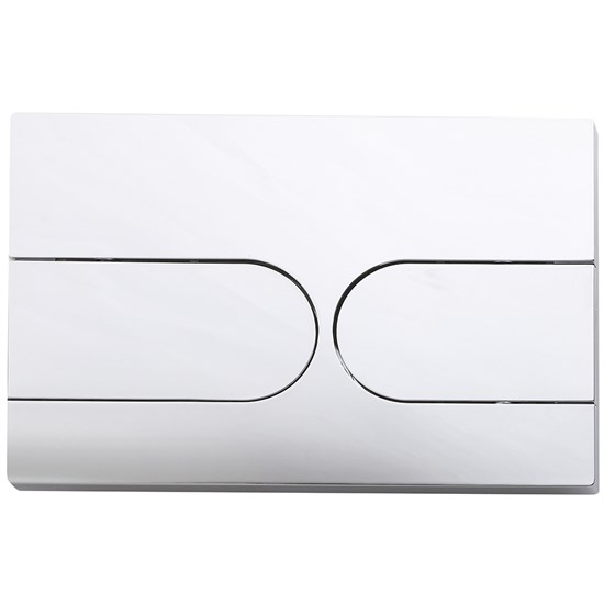 VECONI Кнопка смыва FLUSH V6, FLV6-C, 240х162х10, пластик, хром глянец FLV6-C