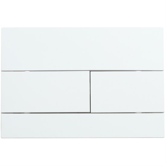 VECONI Кнопка смыва FLUSH V7, FLV7-W, 240х162х10, пластик, белый глянец FLV7-W